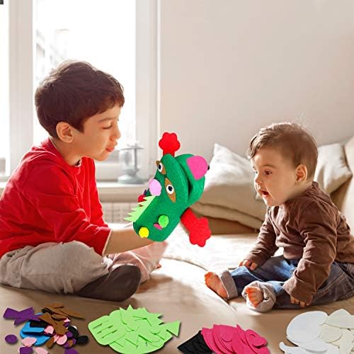 Educational puppet making set for children showcasing storytelling potential