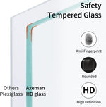 Axeman picture frame back mounting hardware detail