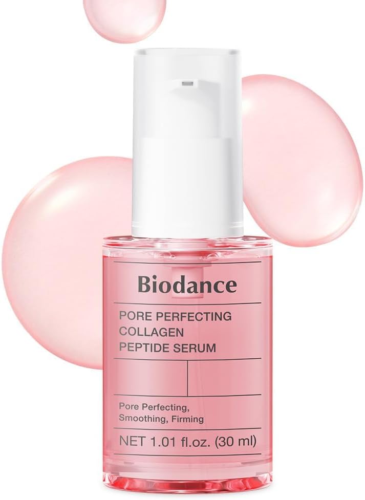 BIODANCE Pore Perfecting Collagen Peptide Serum, Skin Firming & Radiance, Plumping, Pore Care, Makeup Prep Serum for All Skin Types, Korean Skin Care, Valentines Day Gifts for Her | 1.01 fl.oz x 1 ea - Image 1