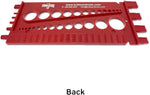 BoltsandNuts.com red thread gauge size checker measuring metric and inch fasteners