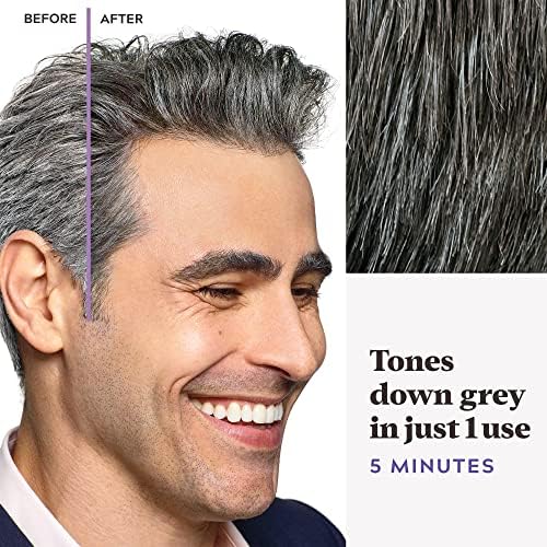 Close up of the pre-attached comb applicator on the Just For Men Dark Brown T-45 hair dye tube