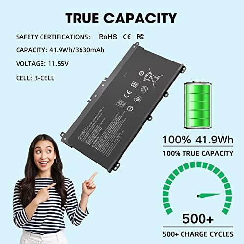 Side profile of slim black internal computer component engineered for long lasting portable power management.