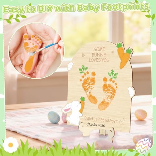 Sereliy newborn photoshoot prop sign showing the back hooks and display bracket details.