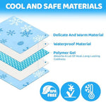Orzbow cooling pad demonstrating waterproof layer