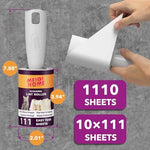 MEIQIHOME lint roller removing lint from a black suit jacket