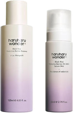 Haruharu Wonder Black Rice Probiotics Hydration Boost Duo front view for skin flooding.