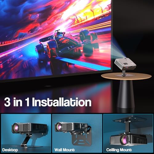Close up of 1/4 inch screw mount on Dawasapat projector stand