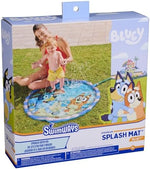 Toddler water mat layout showing the full forty inch diameter circular design