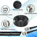 Mookeerf 50 Ohm cable connectors showing gold plated pins