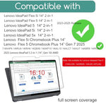 Two pack tempered glass screen protector for 14 inch laptop