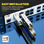 Wtsfoptc 10G transceiver installed in network switch