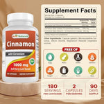 Authentic Best Naturals blood sugar support supplement packaging details