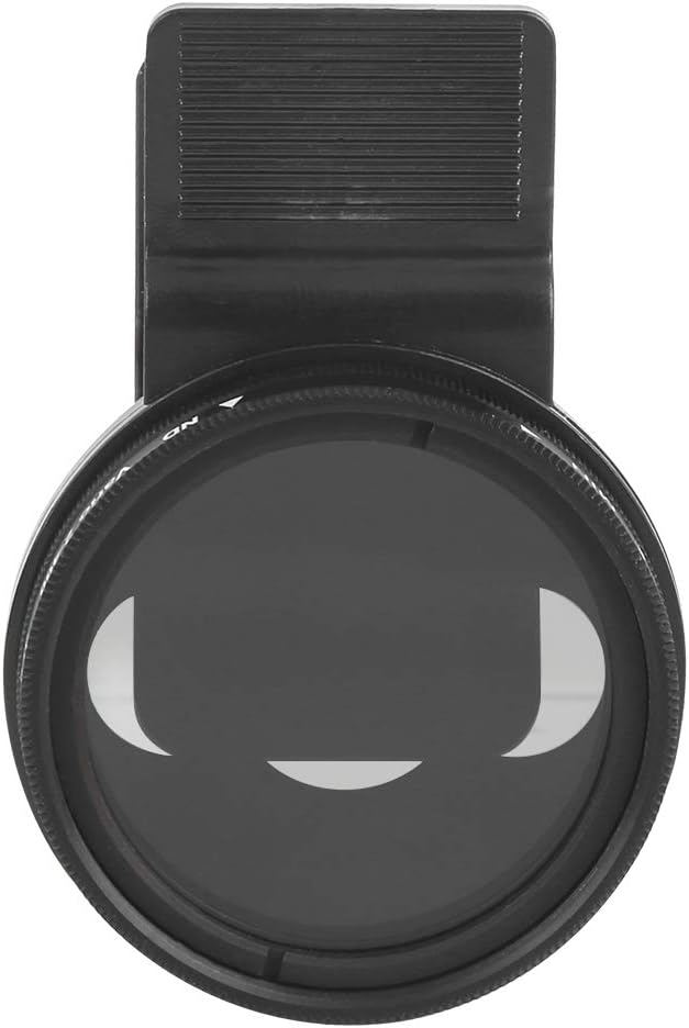 Veledge 37mm Adjustable ND Lens Filter, ND2400 Neutral Density for Different Brand Phones, with Mobile Phone Clip, for Photography Enthusiasts - Image 9