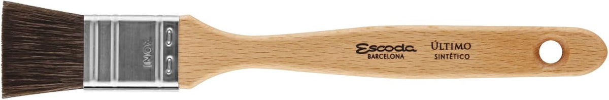 Escoda Ultimo series synthetic squirrel mottler brush front view
