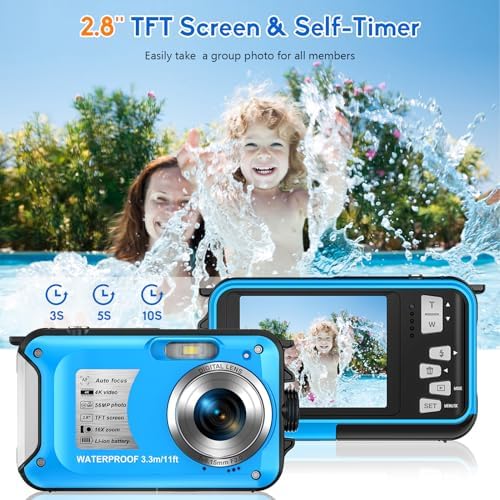 Yifecial underwater camera floating in water