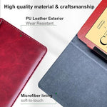 AFesar Nook Glowlight Plus 7.8 inch case side profile with stylus loop