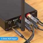 Fosi Audio home theater component with dual channel 50W output configuration