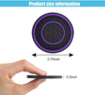 Smilfuy non slip car cup mats honeycomb texture