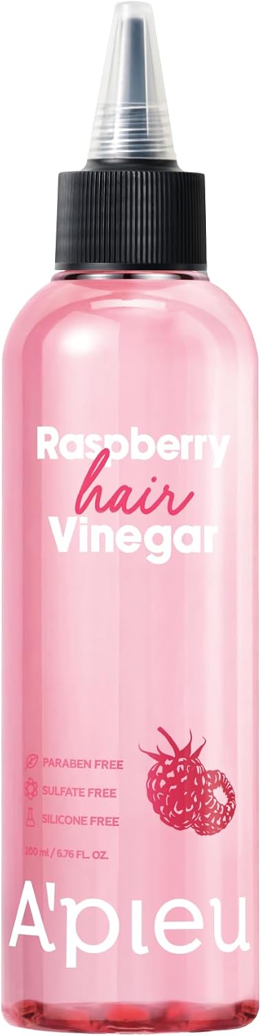 A'PIEU Raspberry Hair Vinegar Rinse [Refill], Dandruff, Buildup & Excess Oil, Smooth & Shiny Hair, Itchy Scalp Relief, pH Balancing, Fresh Raspberry Scent, Korean Haircare, 6.76 fl oz - Image 12