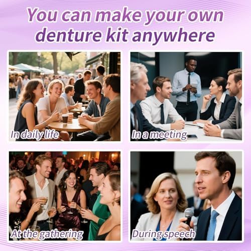 Authentic USA imported dental kit for temporary use
