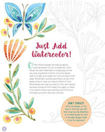 Just Add Watercolor Happy Thoughts: Easy Techniques and Beautiful Patterns for True Beginners (Design Originals) 8 Step-by-Step Projects, plus Tips & Tricks, on Thick, Perforated Watercolor Paper - Image 7