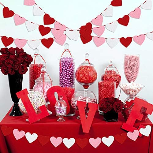 Four pieces valentines day backdrop layout for anniversary photo booth setup