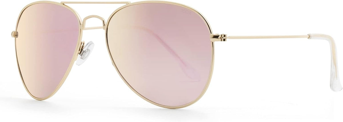 JOOX Polarized Aviator Sunglasses for Women Men JX2775 | Classic Lightweight Metal Pilot Frame,UV400 Protection Lens,Driving Fishing Travel - Image 12