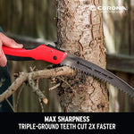 Corona RazorTOOTH Folding Pruning Saw, 10 Inch Curved Blade, RS 7265D - Image 4