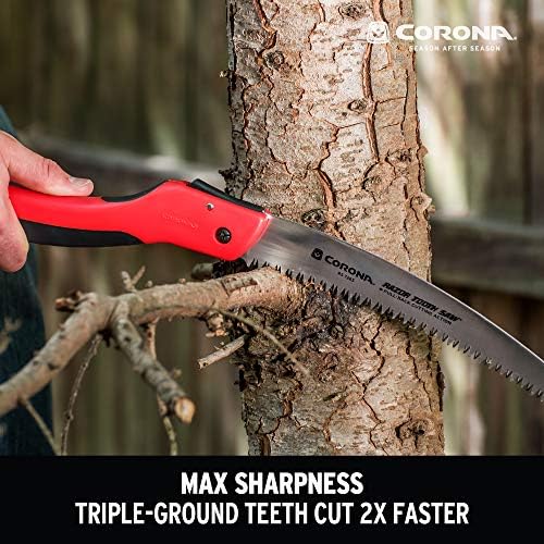 Corona RazorTOOTH Folding Pruning Saw, 10 Inch Curved Blade, RS 7265D - Image 4