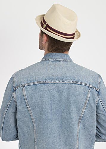 Peter Grimm Men's Depp Fedora Natural/Small/Medium AD - Image 4