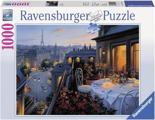 Ravensburger Puzzles Paris Balcony, Multi Color (1000 Pieces)-14 Years and Up for Kids - Image 1