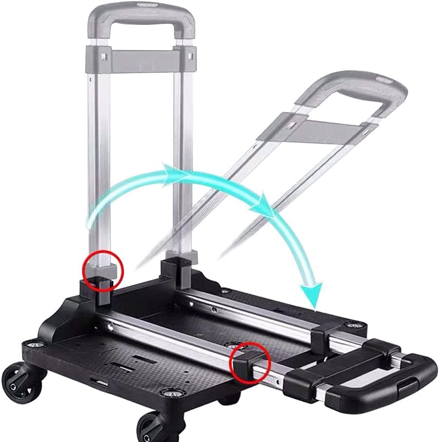 Mr. Peanut's Spinner Wheelbase Luggage Cart, Adding Rolling Functionality to Bags & Pet Carriers - Image 2