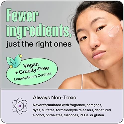 Fragrance free vegan cream cleansing balm for sensitive and blemish prone skin