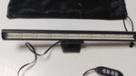 Wodgreat travel friendly lightweight LED screen lamp side profile on laptop bezel
