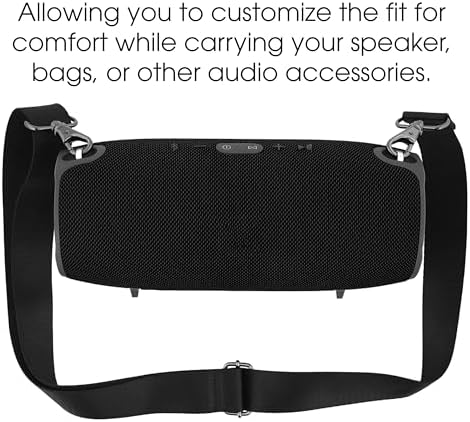 KH866 durable audio carrying lanyard displaying the maximum 137 centimeter extended length configuration