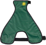 Adjustable dog belly cover protector harness on short leg puppy