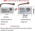 The white plastic connector plug on the GEILIENERGY replacement phone battery pack.