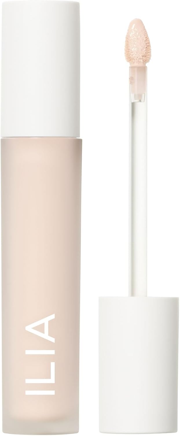 ILIA - Skin Blur Serum Concealer (13C Batiste, 0.2 fl oz | 6 ml) | Self-Sets for 12-Hour Wear | Blurred Coverage | Crease-Resistant | Safe for Sensitive Skin, Clean, Cruelty-Free & Vegan - Image 11