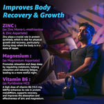 NEVISS nighttime recovery gummies with turmeric and vitamin D3 for sleep