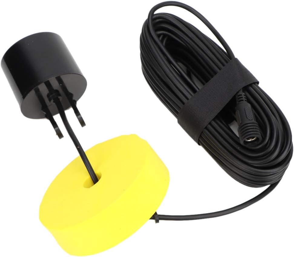 Garosa fish finder round transducer sensor with cable