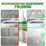 Applying kitchen nano crystal plating agent protective film to quartz tabletop surface