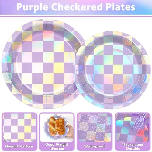 Tableware set including 24 dinner and dessert plates with napkins