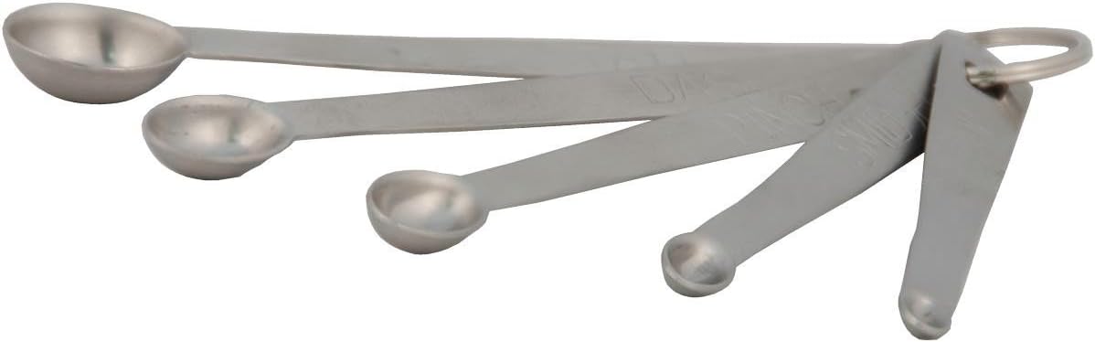 Libertyware measuring spoon set front view stainless steel kitchen tool