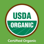 Smooth vanilla plant protein shake made with Orgain organic powder