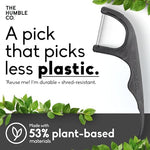The Humble Co vegan and cruelty-free charcoal dental picks for superior everyday oral hygiene