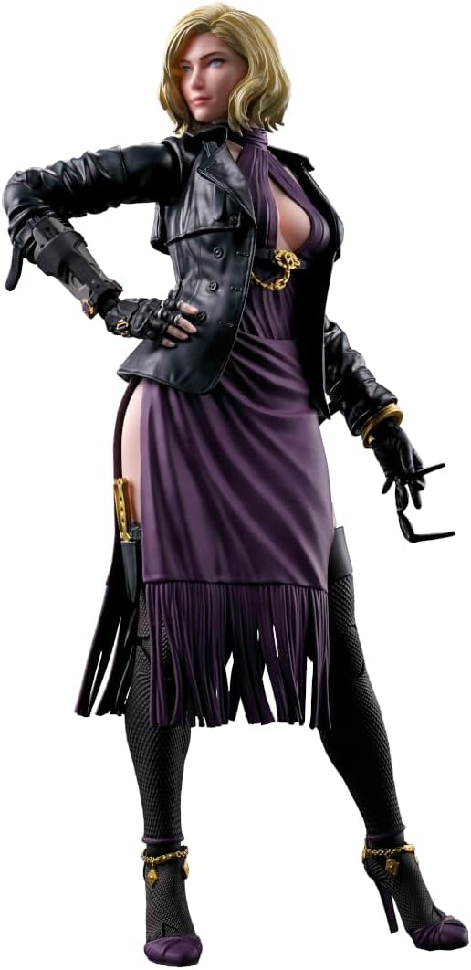 Tamashii Nations Tekken 8 Nina Williams action figure front view collector item