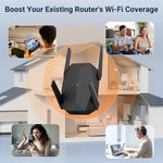 Oaitree 2026 dual band internet booster in a home setting