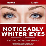 Clear Eyes maximum strength lubricant drops for dry and red eyes.