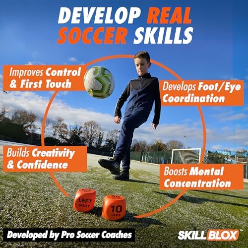 Skill Blox football keepy up dice displaying skill and duration text faces
