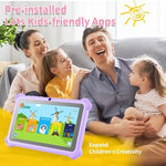 Zcobro educational tablet screen displaying child-friendly interface